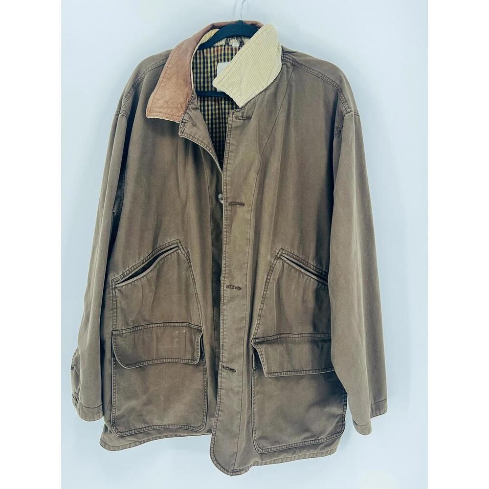 I.N.C‎ Corduroy Collar Outerwear Jacket XL Cotton Blend